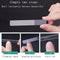 Washable Nano Polished Glass Nail File Transparent Nail Sanding Grinding Shiner