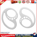 2pcs Soft Earphone Anti-Drop Clip Holder Earplug Protector Cover (White) Newly