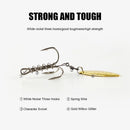 Back Thorn Jigging Bait Turn Ring Sequins Carbon Steel Fishing Hook with Sequin