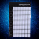 145x90mm Magnetic Screw Mat Memory Chart Work Pad Mobile Phone Repair Tools
