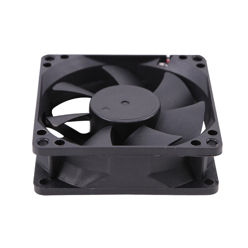 Computer Fan 8025 Desktop PC Case Cooling Fan DC 12V with 2-Pin 2-Wire Connector