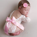 Bowknot Newborn Baby Clothes Accessories Girls Photography Props Studio Shoot