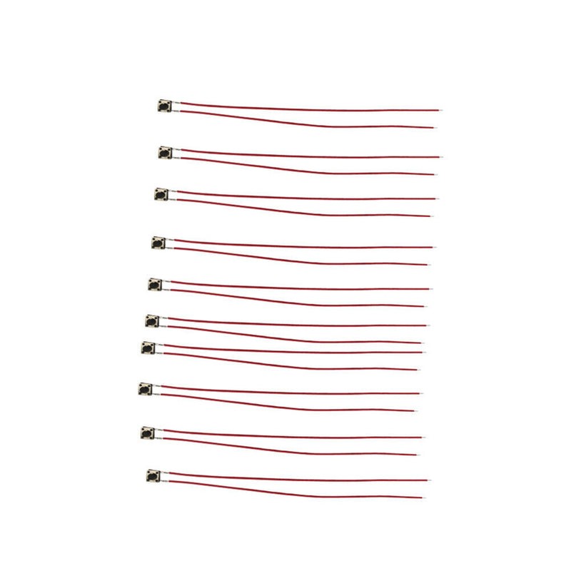 10pcs Gear Switch with 15cm Cable Touch Switch Light Switch Electrical Equipment