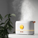 Flame Essential Oil Aroma Diffuser Air Humidifier Cool Mist Maker (White)