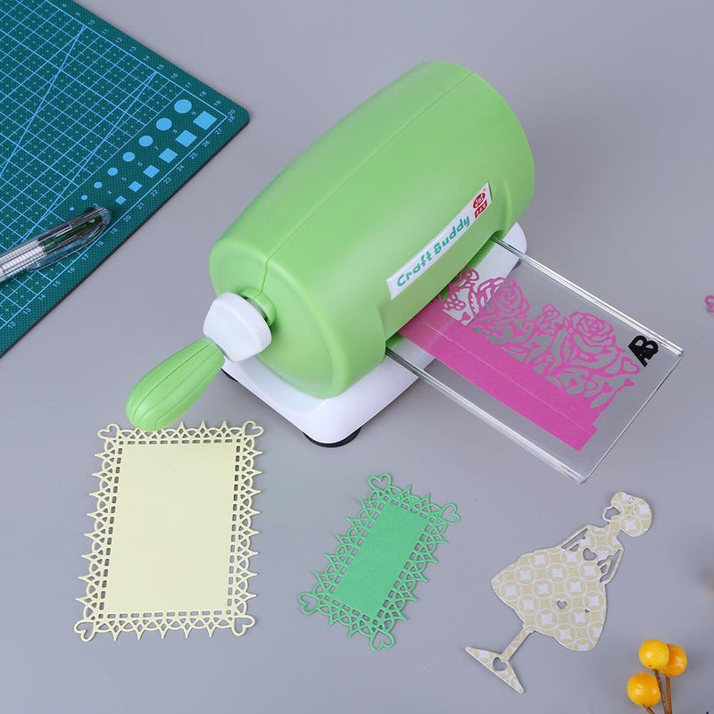 DIY Plastic Craft Scrapbook Album Cutter Scissor Cut Embossing Machine