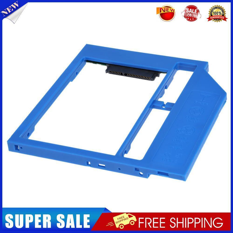 Universal 9.0mm 2nd HDD Caddy SSD Drive Bracket SATA 3.0 CD DVD Optical Bay