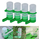 4PCS Plastic Pet Bird Automatic Drinker Feeder Water Dispenser Clip