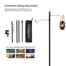 SUNDICK Light Stand Table Clamp & Ground Insert Light Pole Stand with Holde