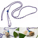 Pet Hamster Cage Leash Adjustable Pet Rat Mouse Harness Rope Hams