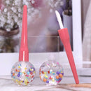 Randomly Fruity Color Lip Enamel Transparent Moisturizing Lip Gloss Oil Y0A2
