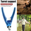 V-Shaped Fishing Rod Rest Head Universal Luminous Fishing Pole Holder (B) Newly