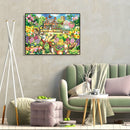 5D DIY Full Drill Diamond Painting Bird Cross Stitch Embroidery Needlework