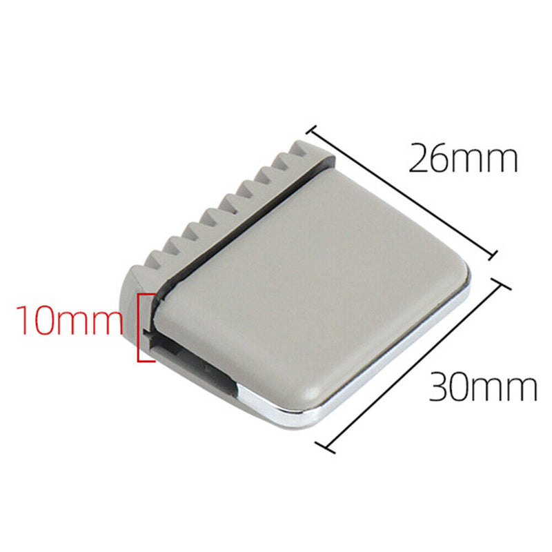 Right/Left A/C Air Vent Tab Clip for Mercedes Benz S300 W220 98-05 (Grey) Newly