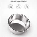 Stainless Steel Detachable Food Bowl Roman Column Puppy Water Bowl Dish Feede