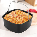 Non Stick Baking Tray Air Fryer Pizza Cake Basket Kitchen Bakeware (8 inch)