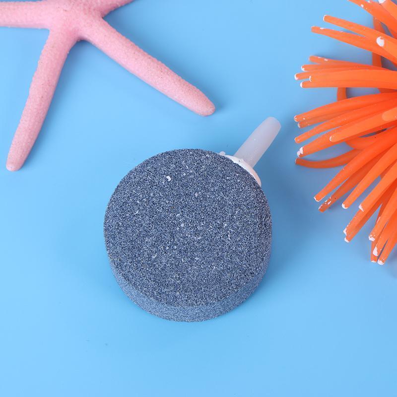 Aquarium Fish Tank Pump Bubble Disk Stone Aerator Hydroponic Oxygen(4cm)