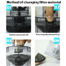 Aquarium Vacuum Cleaner Fish Stool Separator Fish Poop Filter Suction Collector
