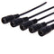 5pcs 5.5*2.1mm LED Light DC Male Wire with Lock Cable Buckle Male