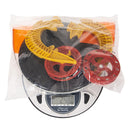 2pcs Ice Fishing Flag Rod Tip-Up Pole Flag Fishing Tackles (w/ Line Hook)