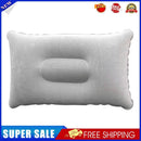 Portable Travel Sleep Pillow Inflatable Outdoor Camping Tent Pillows (Gray)