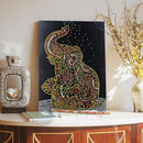 5D DIY Special Shaped Diamond Painting Cross Stitch Kit (D1007 Elephant)