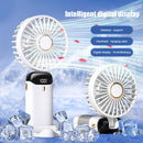 #A Portable Handheld Fan Hanging Neck Home Office Desktop Summer Air Cooling Fan