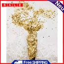 DIY Paint By Number Kit Frameless Golden Star Abstract Handpainted Canvas Decor