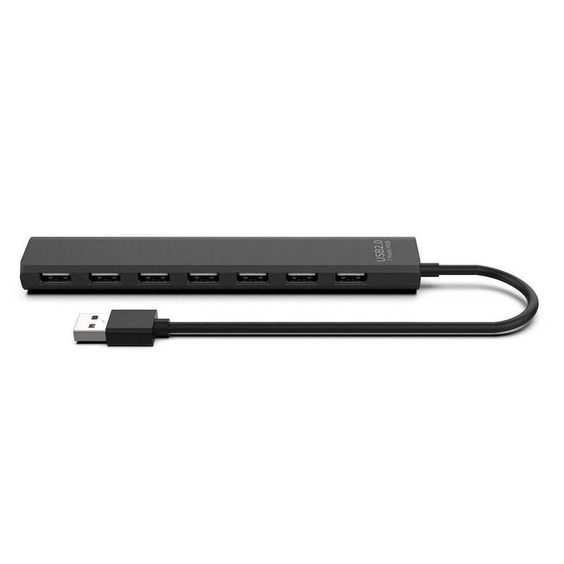USB 2.0/3.0 HUB Adapter Multi USB Splitter 7-Port USB Expander for PC Computer