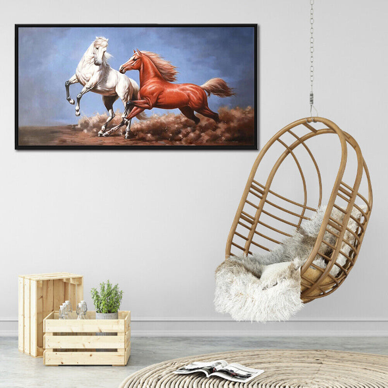 5D DIY Diamond Painting Full Round Drill Running horse Picture of