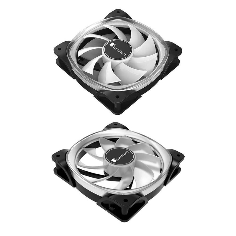 FR-701 PC Case Fan 9 Blade Addressable RGB LED PWM Cooling Fan (Forward)