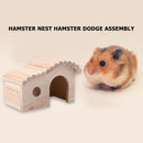 Cute Hamster Hedgehog Bed House Small Animal Beds Dodge Assembly Pet Products