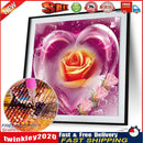 5D DIY Full Drill Diamond Painting Rose Cross Stitch Embroidery Mosaic Kit Newly