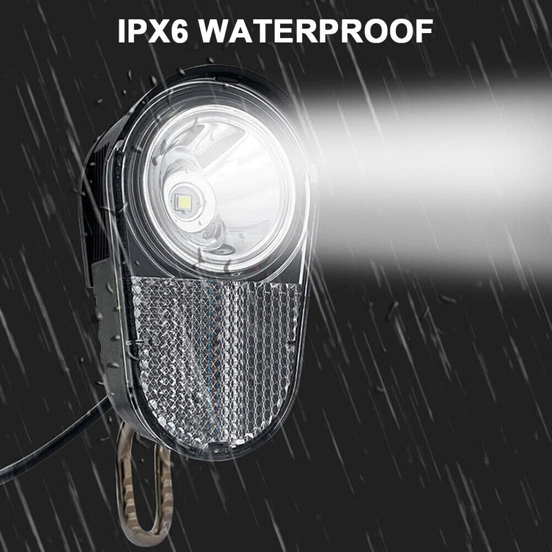 36V 48V Front Headlight 3W E-Scooter Front Light Cycling Parts Accessories