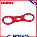 Aluminum Bicycle Front Fork Wrench for XCM/XCR/XCT MTB Repair Tool (Red A)