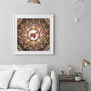 5D DIY Special Shaped Diamond Painting Mandala Cross Stitch Kits (DZ237)