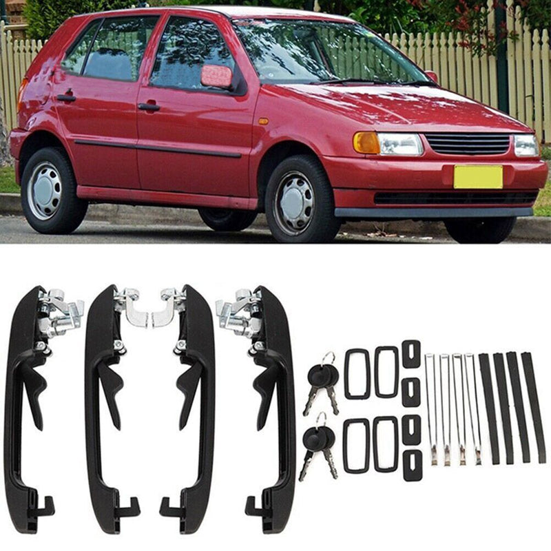 Door Knob Car Accessories With Key Lock For VW Volkswagen Golf Jetta Passat