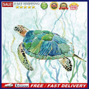 Oil Paint By Numbers Picture DIY Painting Turtle Animal Drawing on Canvas