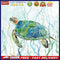 Oil Paint By Numbers Picture DIY Painting Turtle Animal Drawing on Canvas