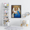 Angel Drawing Frameless DIY Oil Paint by Numbers Canvas Home Decoration Kit