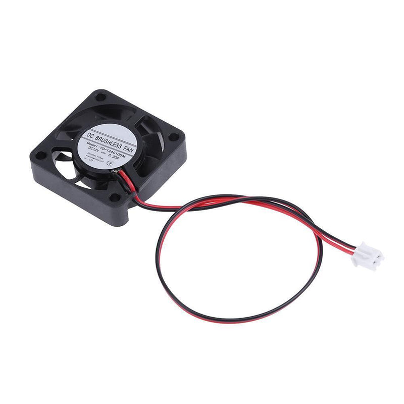 YC-124010SM DC12V Cooler Fan 40x40mm 9 Blades Computer Fan Cooler