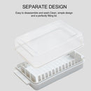 Butter Tray - Butter Cutting Storage Box with Lid Easy to Store in Refriger