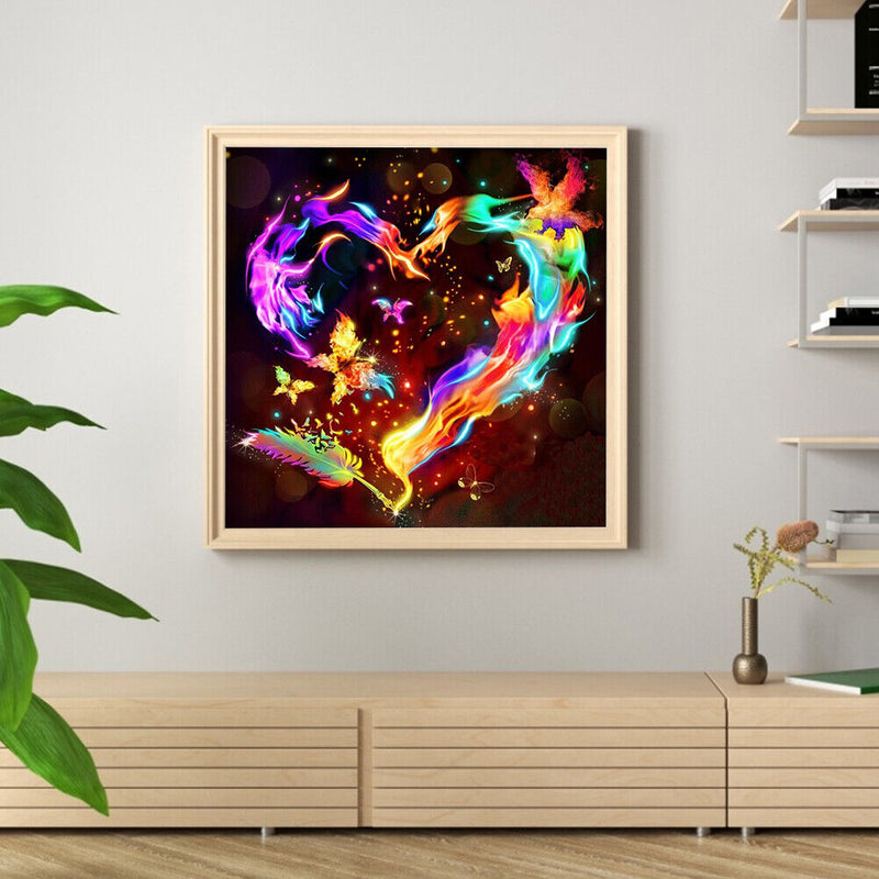 Diamond Painting DIY love Full Round Drill Rhinestone Picture