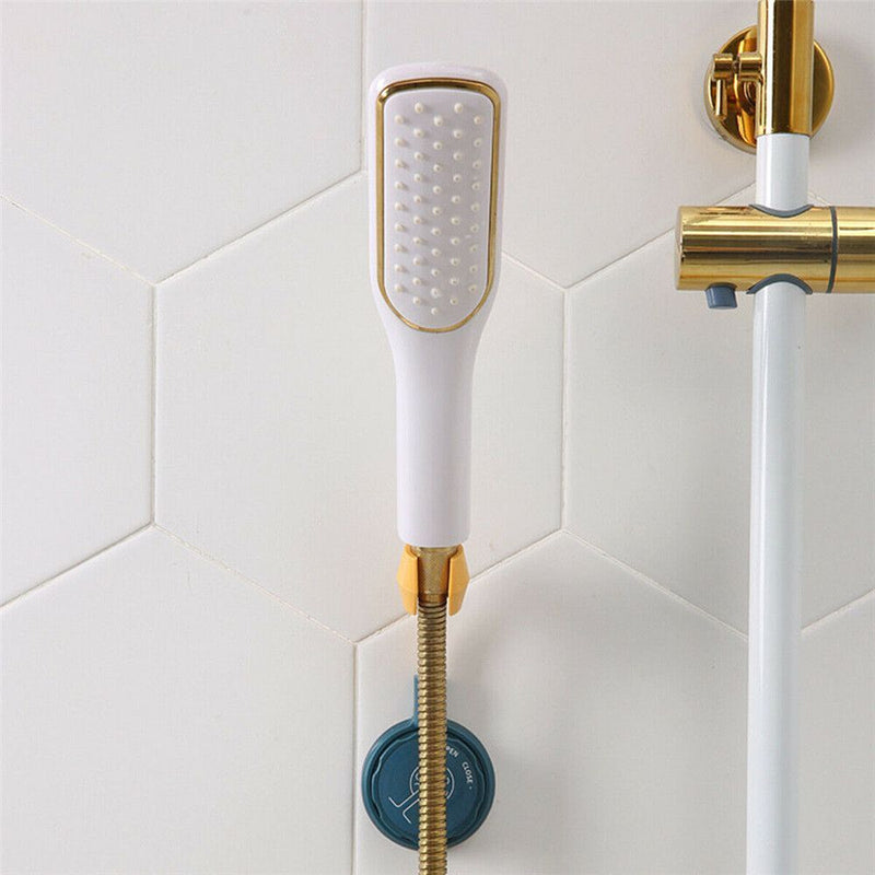 Shower Head Holder Rotatable Bracket Punch-Free Bathroom Shower Holder