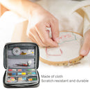 Embroidery Tool Kit Bag Needlework Cross Stitch Storage Case Large Capacity Tote