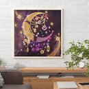 Special Shaped Diamond Painting Set DIY 5D Part Drill Bright Crescent Moon Kit