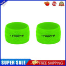 2pcs Bike Handlebar Tape Ring Anti-Skid Bicycle Handle Strap Sleeve (Green)