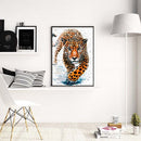 5D DIY Full Drill Diamond Painting Tiger Cross Stitch Crafts (Color-k557)