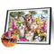 5D DIY Diamond Painting Cat Cross Stitch Embroidery Mosaic Kit Needlework
