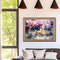 Paint by Number Kit Canvas Oil Drawing Chicken Bushes for Handicraft Enthus