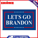 Lets Go Brandon Slogan Flag Polyester Banner Activities Decorative Bunting Sign